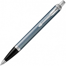 Купить Шариковая ручка Parker IM Light Blue Grey CT New (голубой/хром) в интернет магазине в Киеве: цены, доставка - интернет магазин Д.Магазин