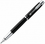 Перьевая ручка Parker IM Black CT F (черный/хром)