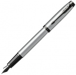 Чорнильна ручка Parker IM Achromatic Grey BT FP F (сірий/чорний)