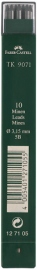 Купить Набор грифелей для цангового карандаша Faber Castell 3,15 мм, 5В (10 шт) в интернет магазине в Киеве: цены, доставка - интернет магазин Д.Магазин