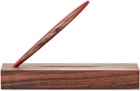 Ручка Pininfarina Cambiano Ink Red (алюмінієвий корпус, деревина волоського горіха)