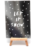 Листівка "Let it snow"