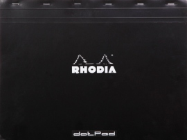 Купити Блокнот Rhodia №38 в крапку (А3 +, чорний) в інтернет магазині в Києві: ціни, доставка - інтернет магазин Д.Магазин