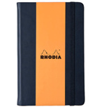 Блокнот Rhodia Webnotebook A5 (черный, страницы в линию)