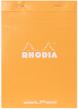 Блокнот Rhodia DotPad №16 в крапку (А5, помаранчевий)