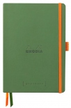 Блокнот Rhodia Goalbook в крапку (A5, зелений)