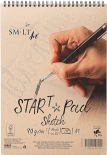 Скетчбук Smiltainis STAR T A4 для ескізів (на спіралі)