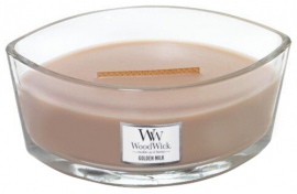 Купить Ароматическая свеча WoodWick Ellipse Golden Milk 453 г в интернет магазине в Киеве: цены, доставка - интернет магазин Д.Магазин