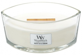 Купить Ароматическая свеча WoodWick Ellipse White Tea & Jasmine 453 г в интернет магазине в Киеве: цены, доставка - интернет магазин Д.Магазин