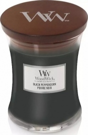 Купить Ароматическая свеча WoodWick Medium Black Peppercorn 275 г в интернет магазине в Киеве: цены, доставка - интернет магазин Д.Магазин