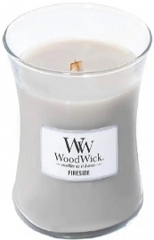 Купить Ароматическая свеча WoodWick Medium Fireside 275 г в интернет магазине в Киеве: цены, доставка - интернет магазин Д.Магазин