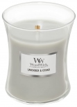 Ароматична свічка WoodWick Medium Lavender & Cedar 275 г