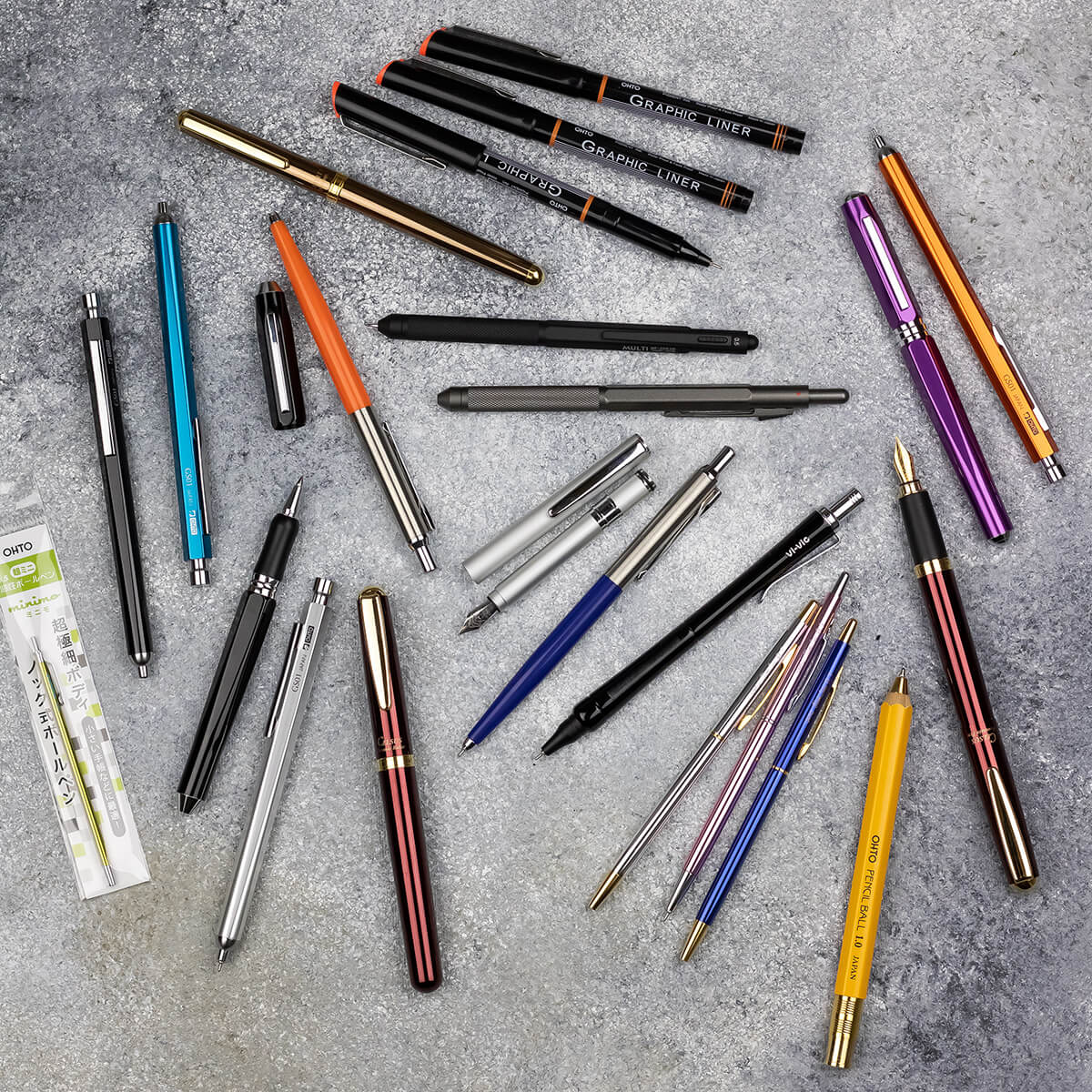8 ручок японського бренду Ohto | Д.Магазин огляди / ідеї / поради