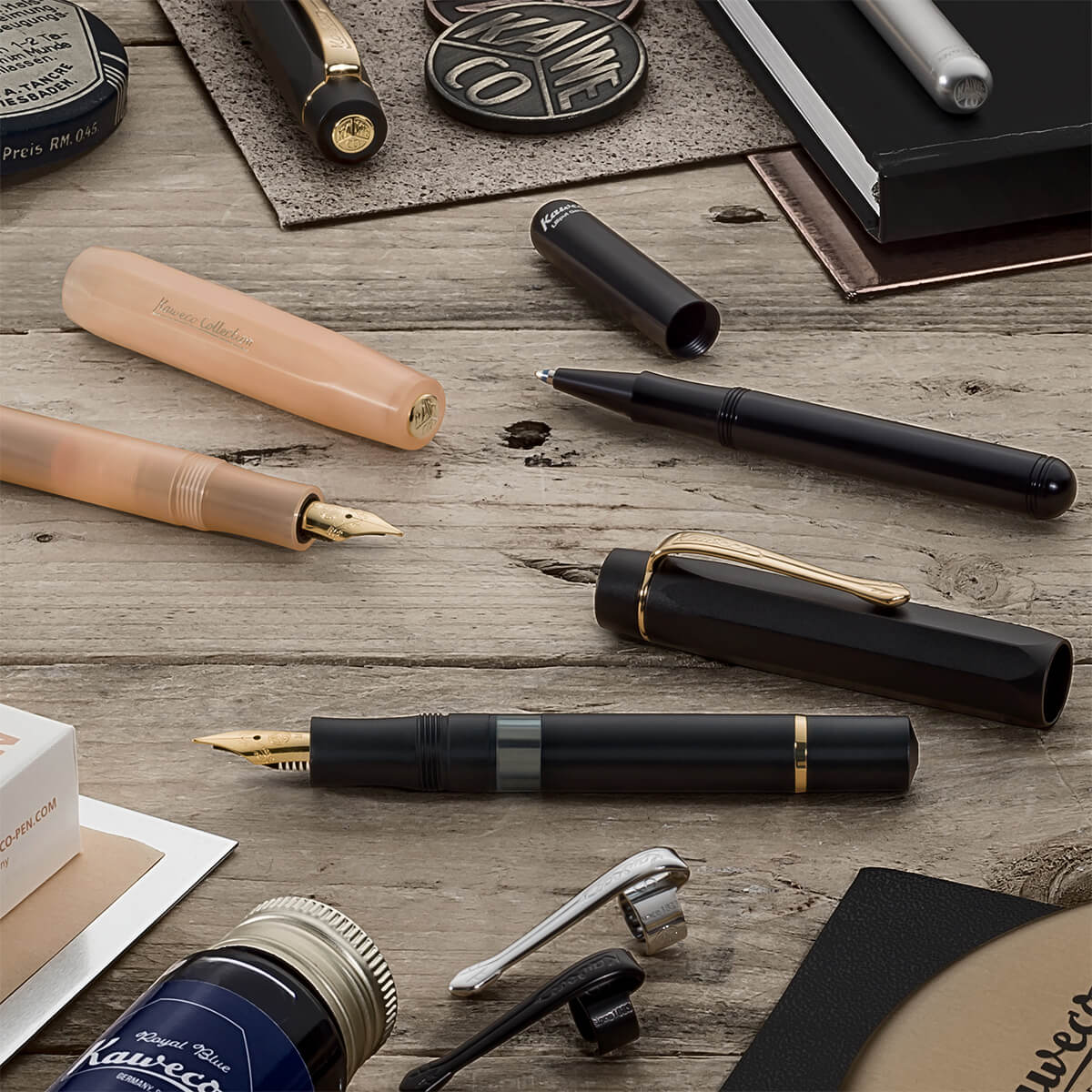 Kaweco Piston Sport Classic та AL Black-Gold — огляд моделей