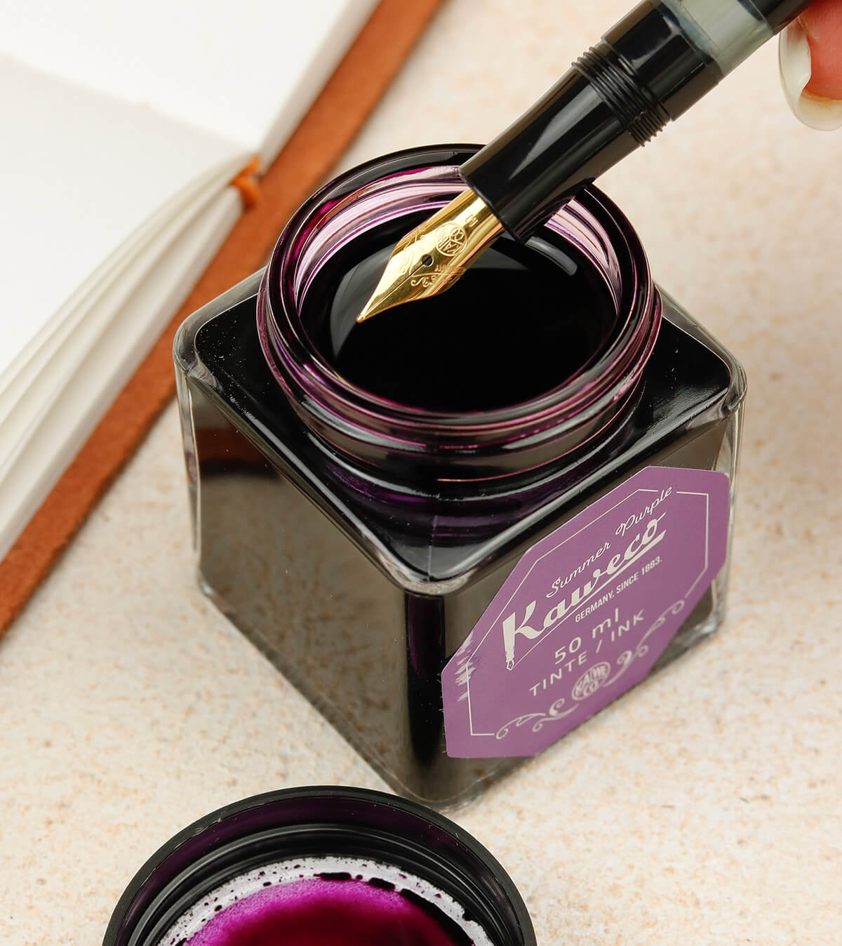 Заправка Kaweco Piston Sport чорнилами Kaweco з пляшечки