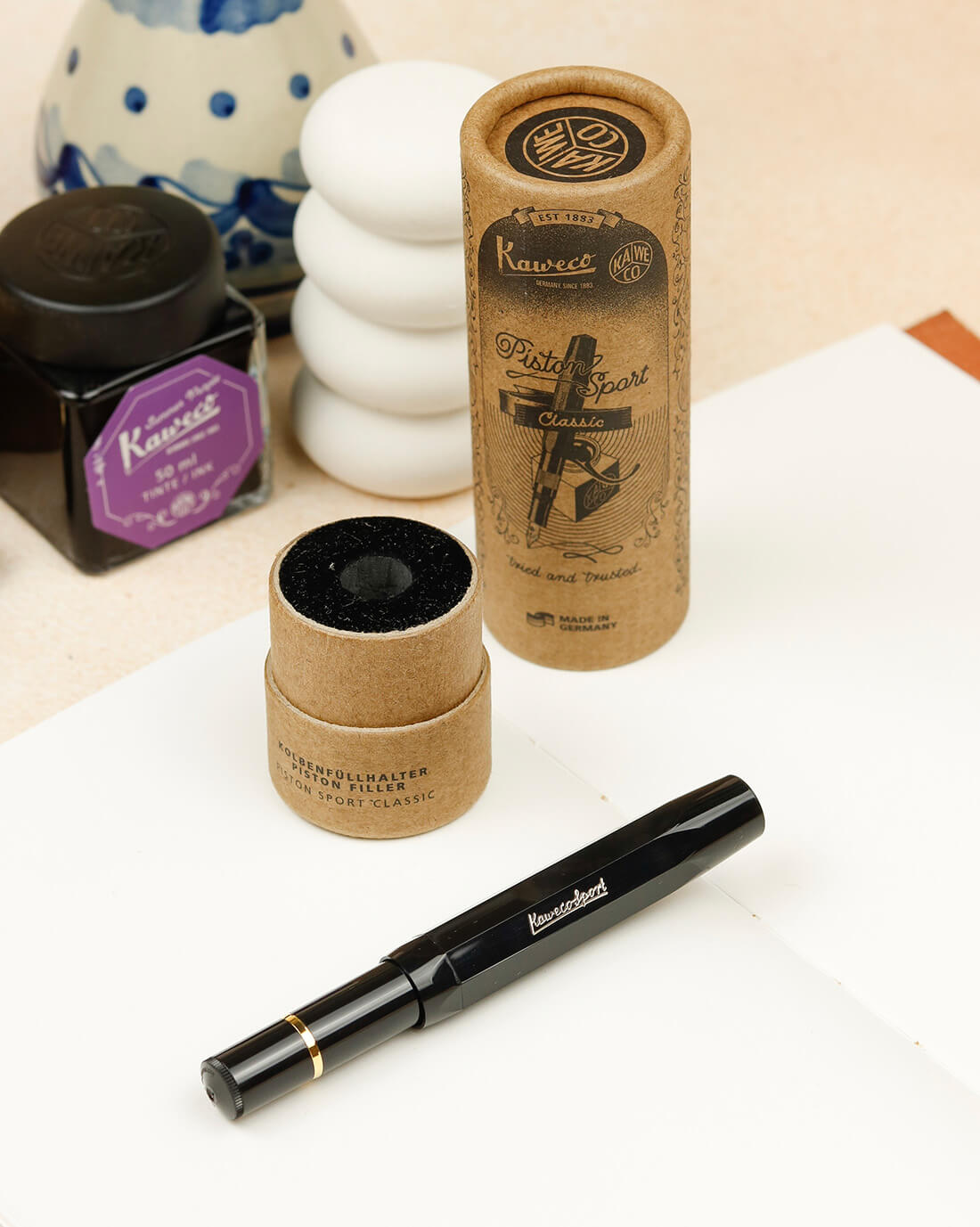 Kaweco Piston Sport Classic та AL Black-Gold — огляд моделей