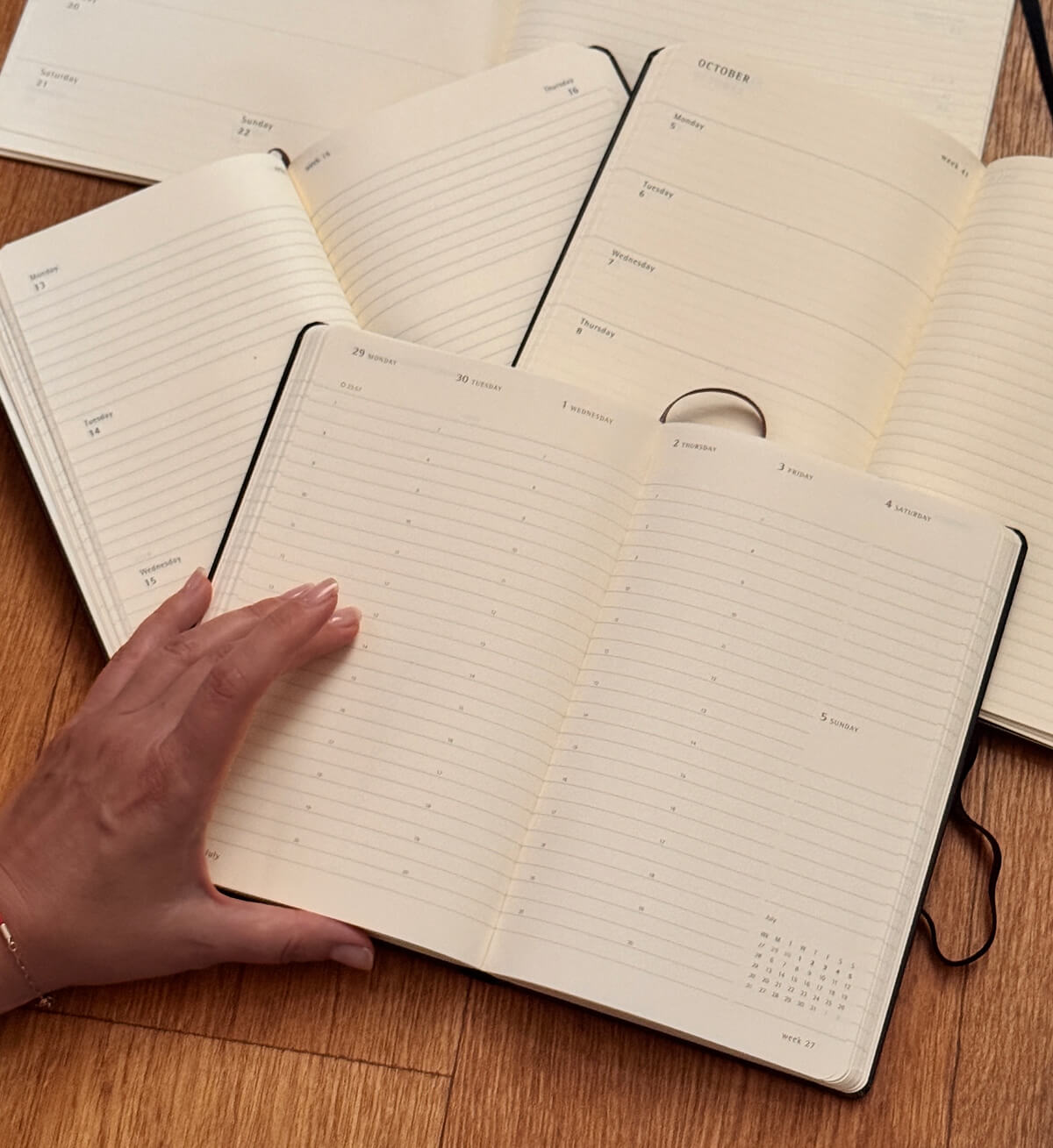 Планувальник-блоки у вертикальному форматі — щотижневик для організації завдань