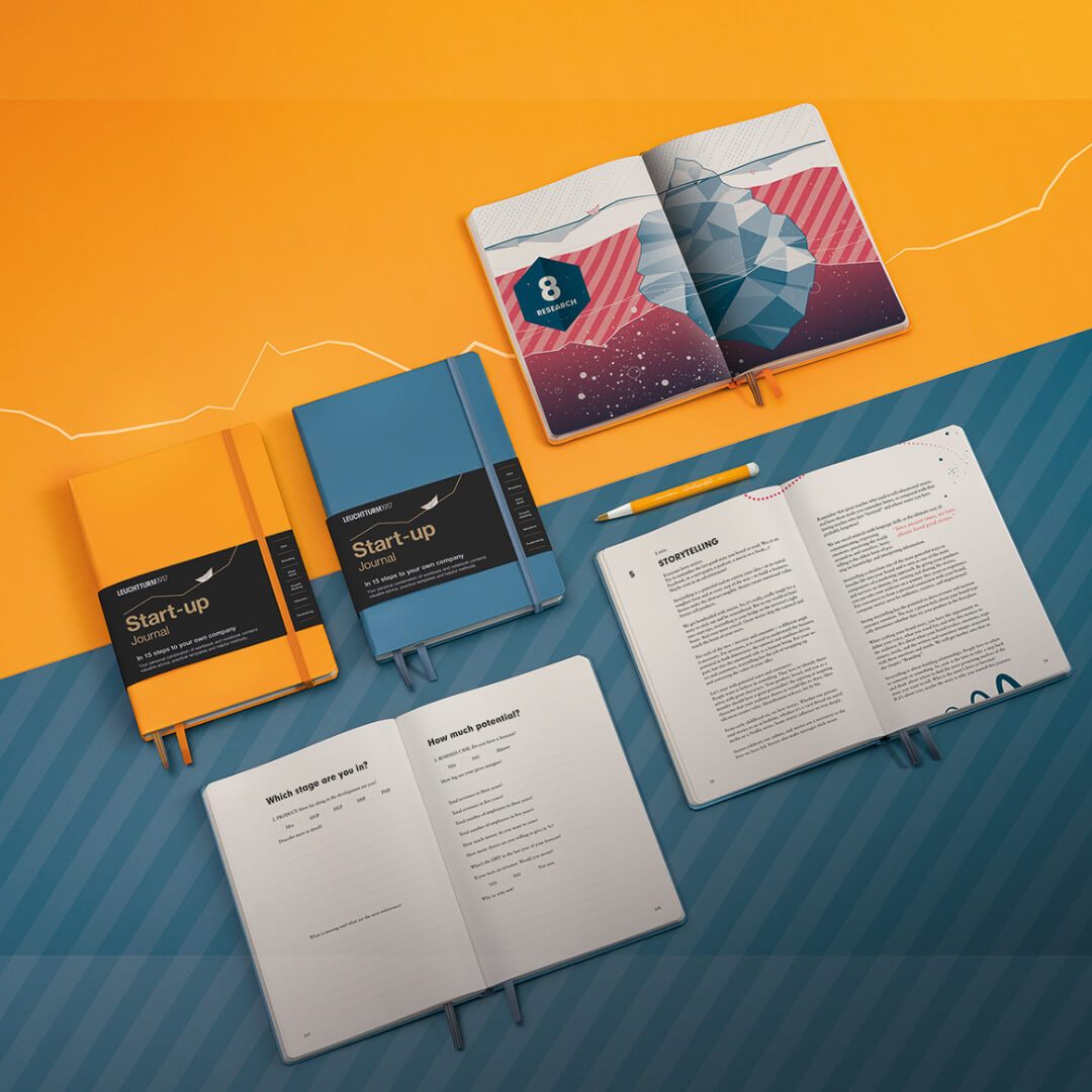Leuchtturm1917 Start-up Journal — блокнот для підприємців і нових ідей