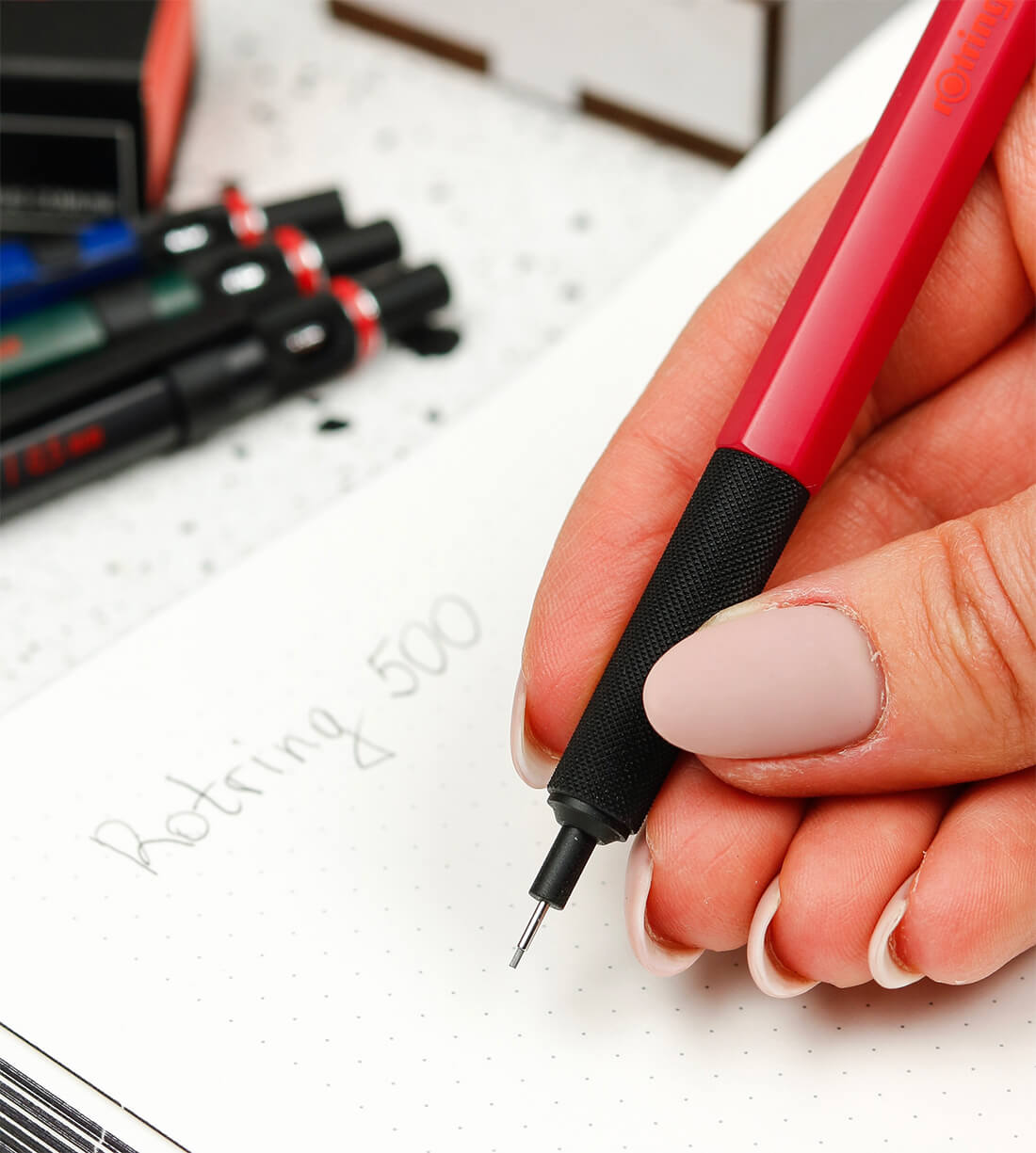 Rotring 500 у робочому процесі