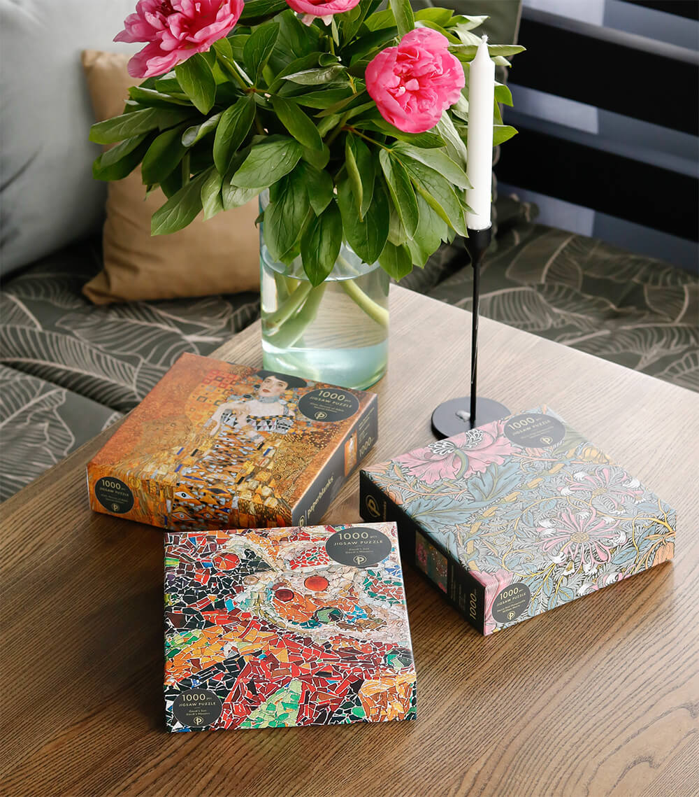 Пазли Paperblanks на 1000 елементів з художніми ілюстраціями
