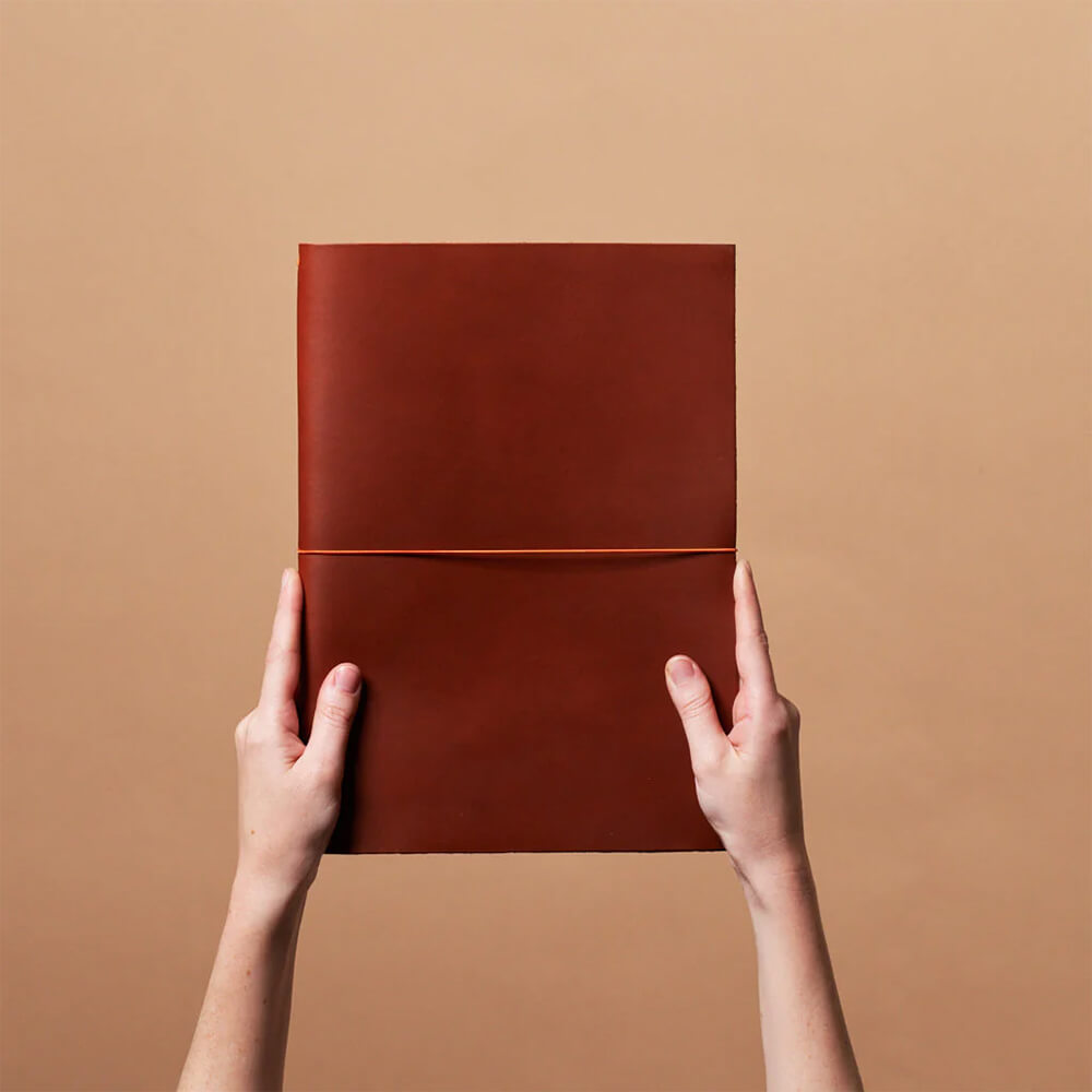 Шкіряний блокнот Paper Republic Grand Voyageur A4 ручної роботи