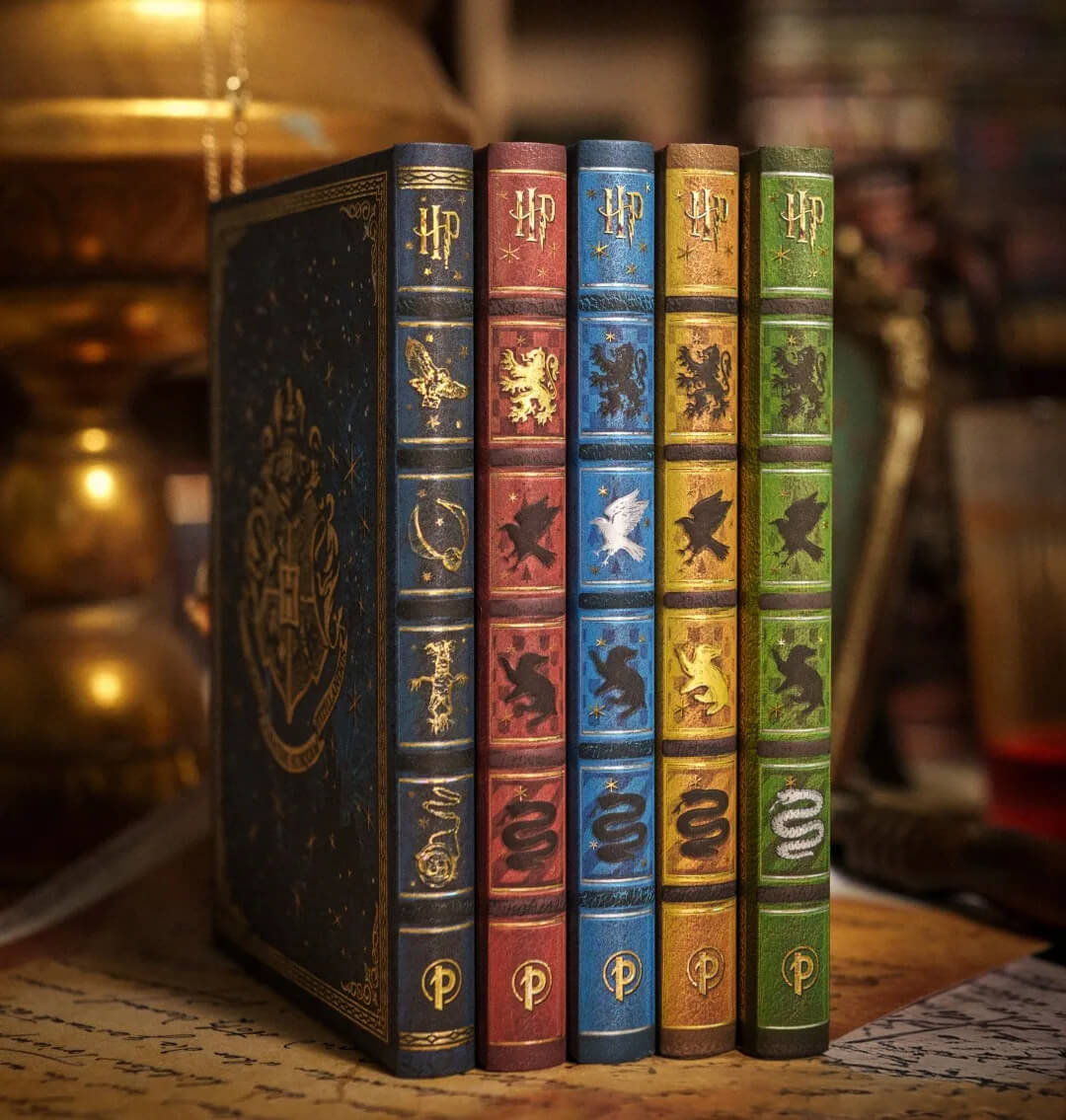 Блокноти Paperblanks Harry Potter — дизайни факультетів Гоґвортсу
