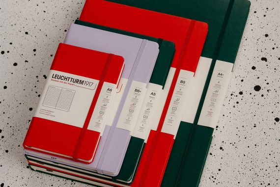 Блокноти Leuchtturm1917 різних форматів і кольорів