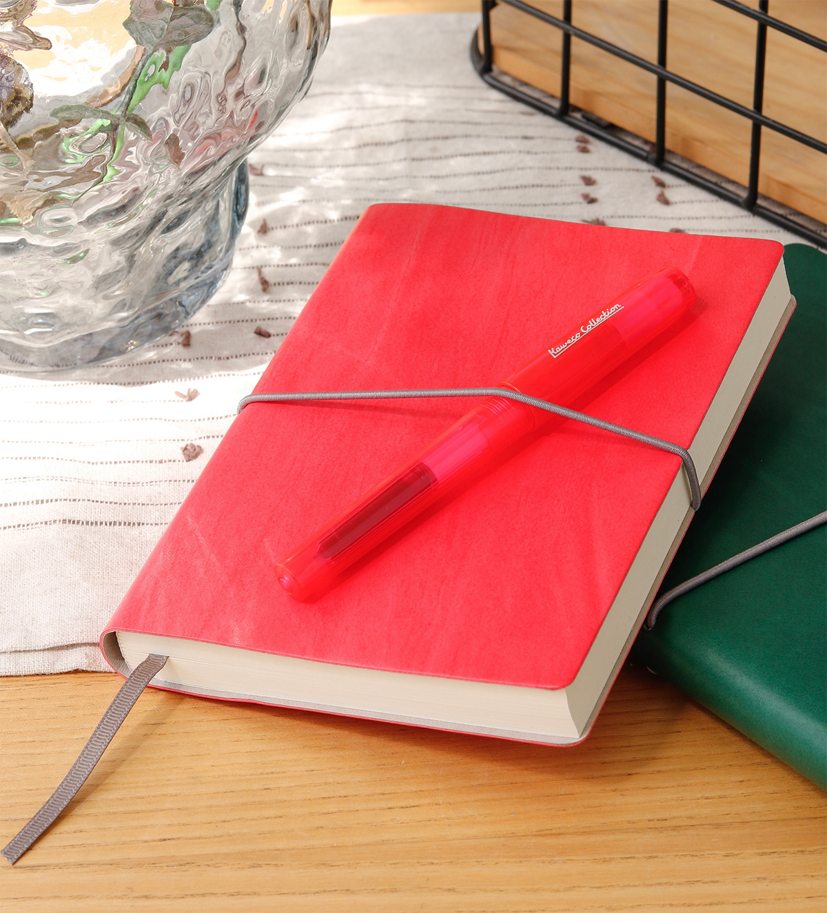 Мій кораловий блокнот Ciak + ручка Kaweco