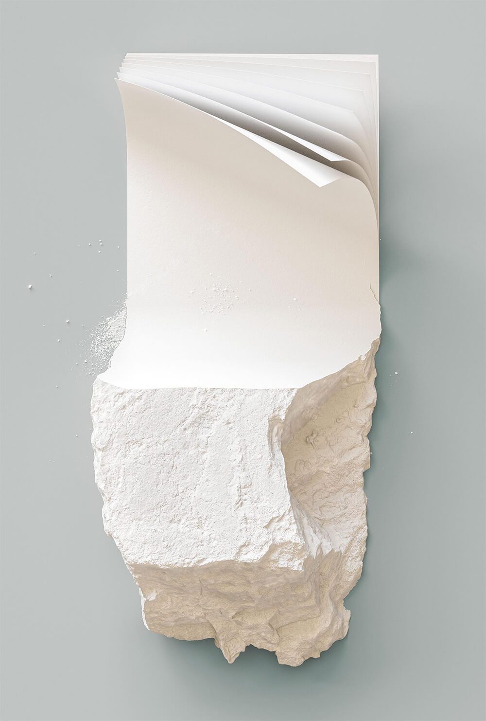 кам’яний папір Karst гладка поверхня сторінки