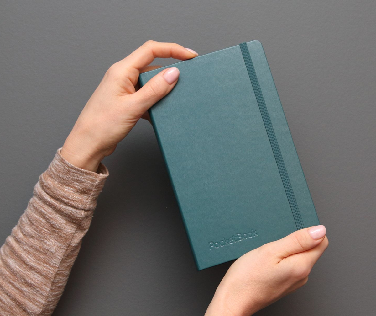 Тиснення логотипу на блокноті Moleskine