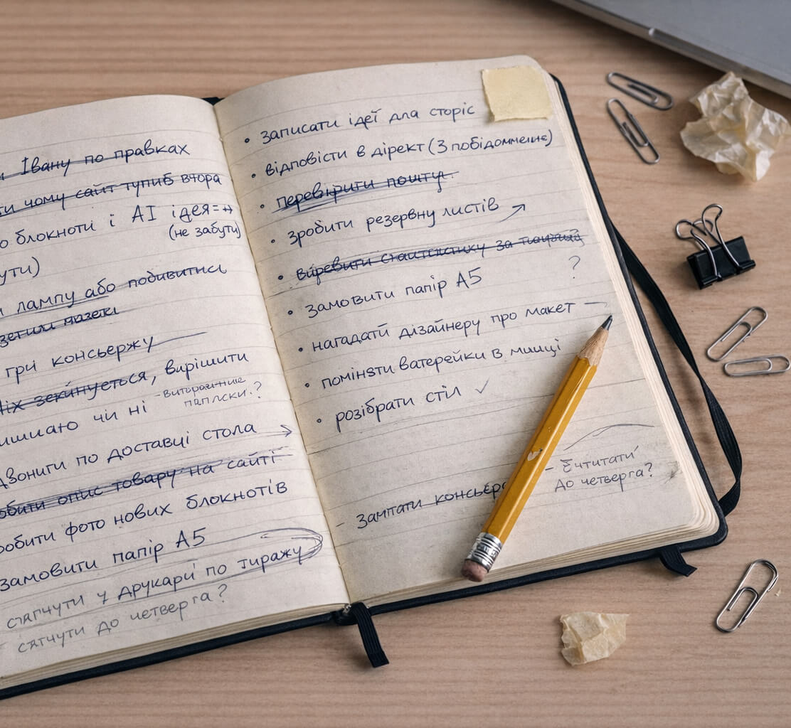 Багато записів без структури