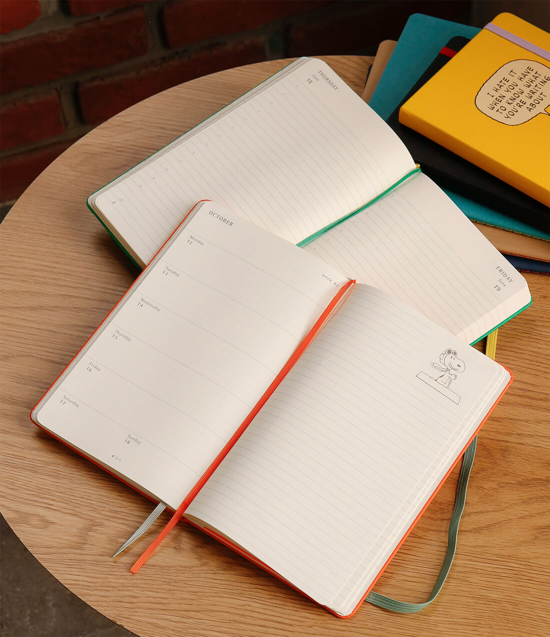 Сторінки блокнотів Moleskine