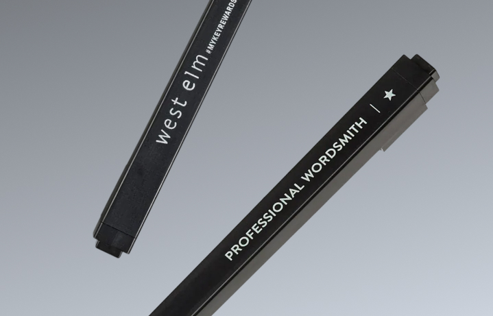 Друк логотипу на ручках