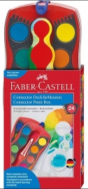 Купить Акварельные краски Faber-Castell Connector (24 цвета) в интернет магазине в Киеве: цены, доставка - интернет магазин Д.Магазин