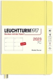 Щотижневик горизонтальний Leuchtturm1917 на 2023 рік (А5, ванільний, м'яка обкладинка)