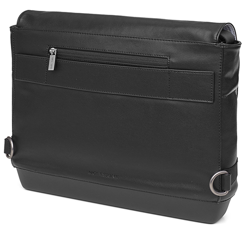 moleskine classic leather slim messenger bag