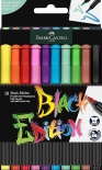 Набір фломастерів-пензликів Faber-Castell Black Edition (10 кольорів)