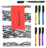 Каллиграфический набор Brush Pen Starter Round cursive (пропись + 7 инструментов)