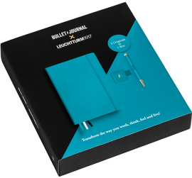 Купить Набор Leuchtturm1917 Bullet Journal Turquoise Collector's Set (бирюзовый) в интернет магазине в Киеве: цены, доставка - интернет магазин Д.Магазин