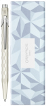 Ручка Caran d'Ache 849 Alpine Frost (біла) + box