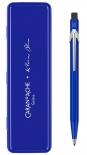Механический карандаш Caran d'Ache Fixpencil Klein Blue 2 мм + пенал