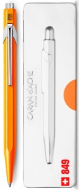 Купить Ручка Caran d'Ache 849 Pop Line Fluo (оранжевая) + box в интернет магазине в Киеве: цены, доставка - интернет магазин Д.Магазин