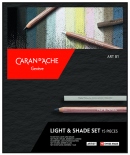 Набір Caran d'Ache Artist Light & Shade (15 предметів)