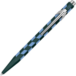 Ручка Caran d'Ache 849 Mosaic (ялинково-зелена)