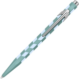 Ручка Caran d'Ache 849 Mosaic (річково-зелена)