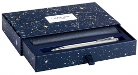 Купить Набор Caran d'Ache Ecridor Cosmic Blue (шариковая ручка + кожаный чехол + бокс) в интернет магазине в Киеве: цены, доставка - интернет магазин Д.Магазин