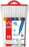Набір акварельних фломастерів Caran d'Ache Fancolor (10 кольорів)