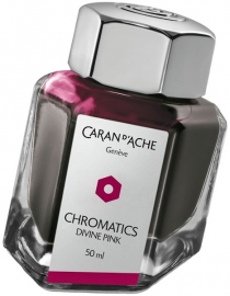 Купить Чернила Caran d'Ache Chromatics INKredible Colors Divine Pink (50 мл, розовые) в интернет магазине в Киеве: цены, доставка - интернет магазин Д.Магазин