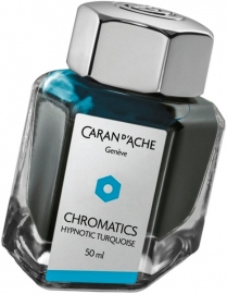 Купить Чернила Caran d'Ache Chromatics INKredible Colors Hypnotic Turquoise (50 мл, бирюзовые) в интернет магазине в Киеве: цены, доставка - интернет магазин Д.Магазин