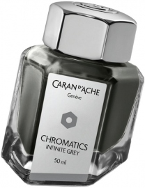 Купить Чернила Caran d'Ache Chromatics INKredible Colors Infinite Grey (50 мл, серые) в интернет магазине в Киеве: цены, доставка - интернет магазин Д.Магазин